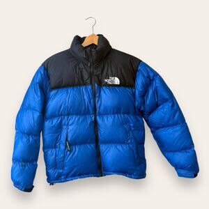 The North Face Vintage Retro 1996 Nuptse Navy Blue Puffer Jacket Large Women’s